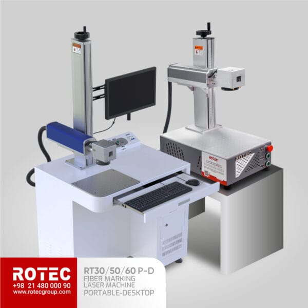 دستگاه لیزر فایبر مارکینگ 30/50/60/100 وات