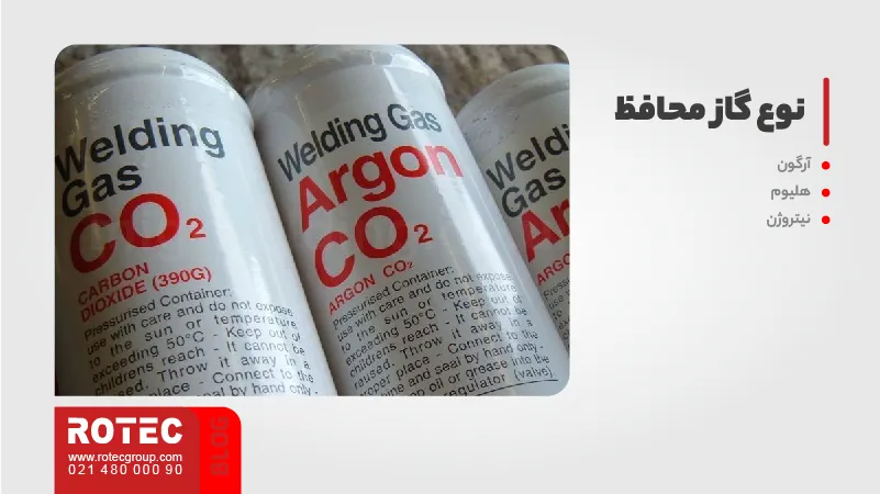 پارامترهای جوش لیزری: نوع گاز محافظ