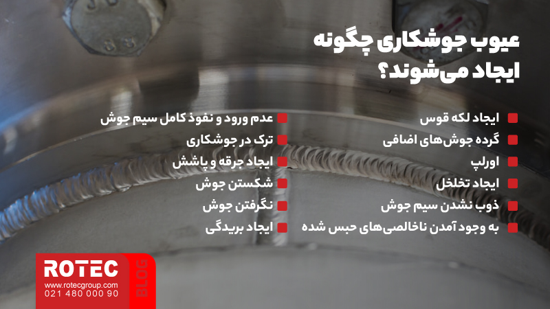 عیوب جوشکاری