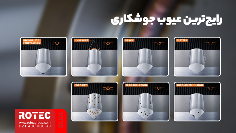 عیوب جوشکاری