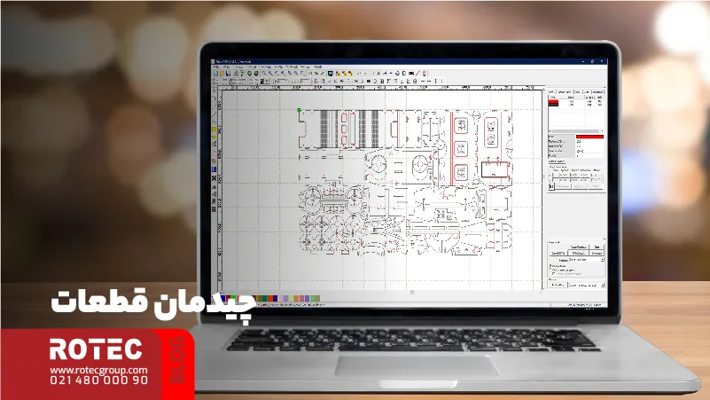 6 نکته مهم و اساسی برای طراحی برش لیزر 5 چیدمان قطعات