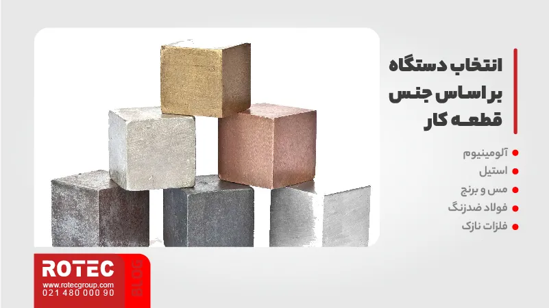 انتخاب دستگاه جوش لیزری یا آرگون بر اساس جنس قطعه کار (فلزات مختلف)